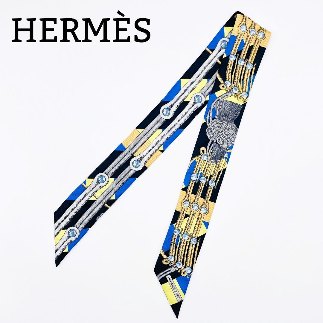Hermes Twilly Harnessed Scarf with Tags Excellent Condition