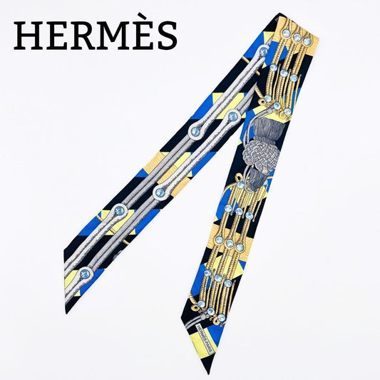 Hermes Twilly Harnessed Scarf with Tags Excellent Condition