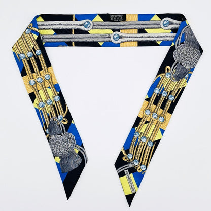 Hermes Twilly Harnessed Scarf with Tags Excellent Condition