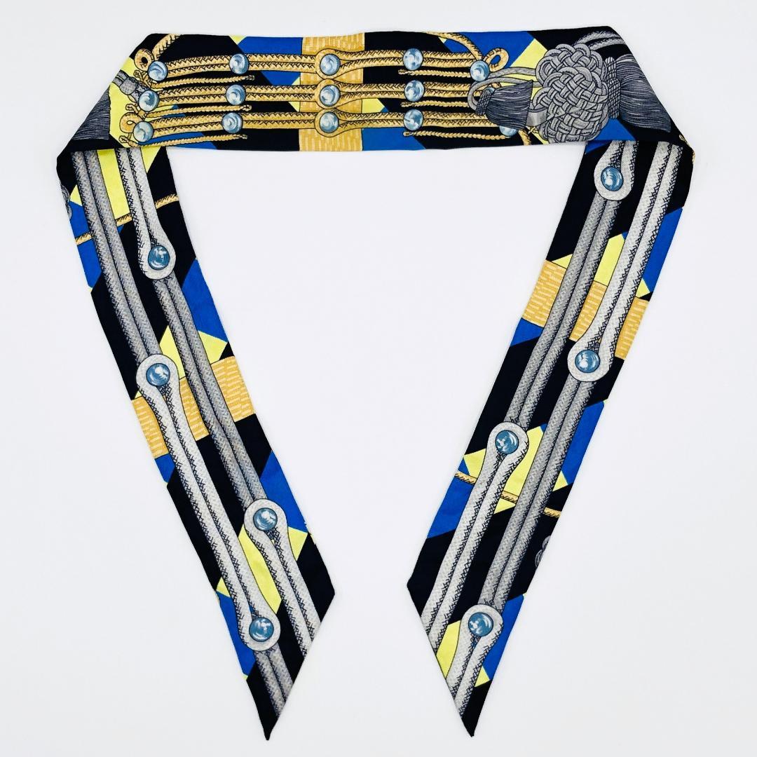 Hermes Twilly Harnessed Scarf with Tags Excellent Condition