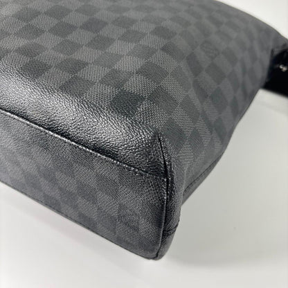 Louis Vuitton Damier Graphite Mick GM Shoulder Bag Black