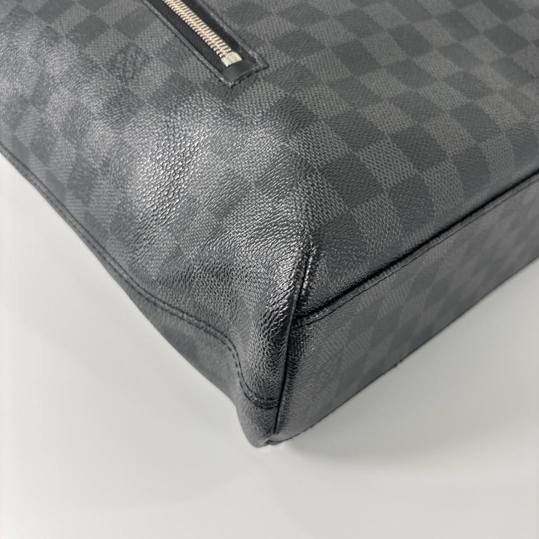 Louis Vuitton Damier Graphite Mick GM Shoulder Bag Black