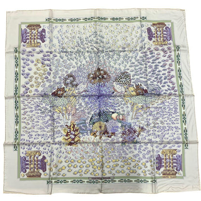Hermes Carre 90 Atlantic Encounter Scarf L_098