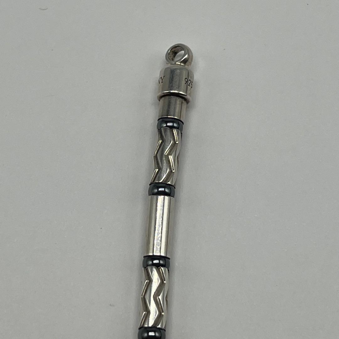 Tiffany & Co Aztec Zigzag Bracelet Silver Vintage — view 6