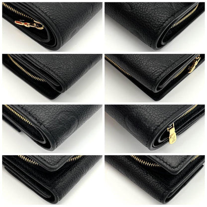 Louis Vuitton Wallet Monogram Empreinte Metis Compact Black Handbag — view 9