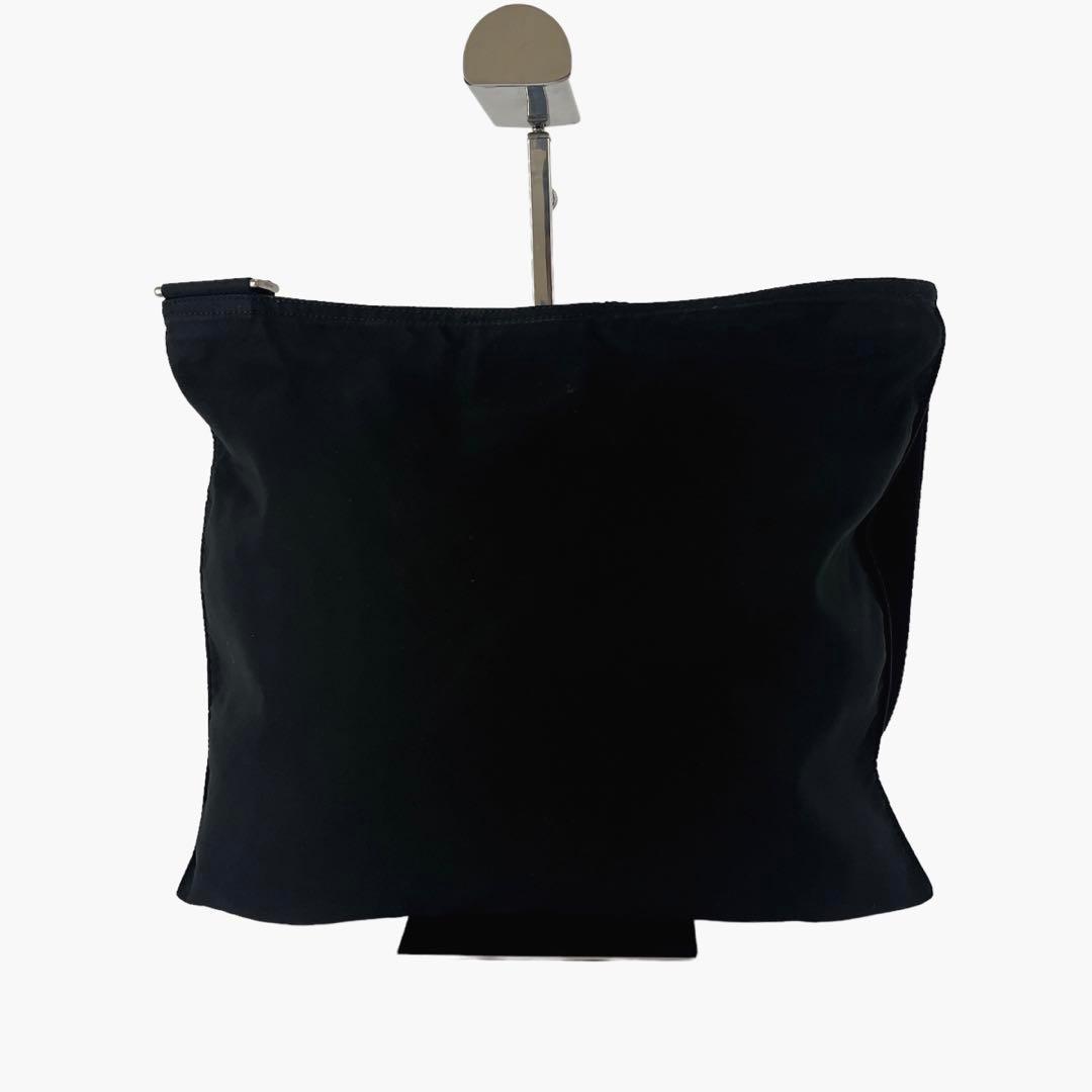 Good Quality Prada Shoulder Bag Camera Bag Triangle Logo Nylon Black Y2k