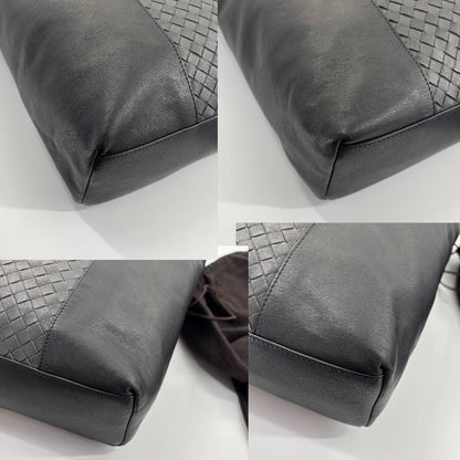 Bottega Veneta Super Intrecciato Tote Black — view 7