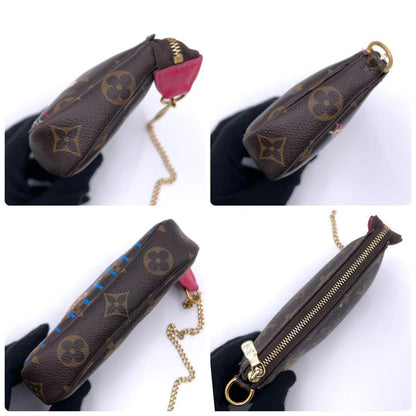 Louis Vuitton Monogram Vivienne Mini Pochette Accessoires Pouch — view 5