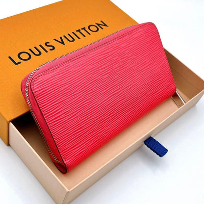 Louis Vuitton Epi Zippy Wallet Rose Pondicherry — view 2