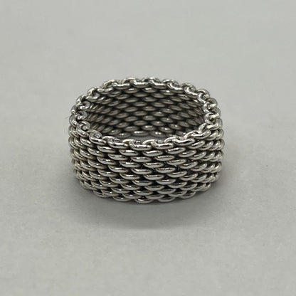 Tiffany & Co. Somerset Ring Mesh