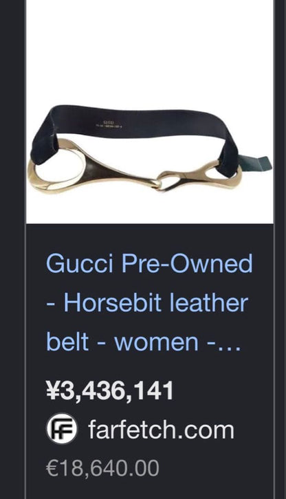 Gucci Tom Ford Era Belt Rare — view 5