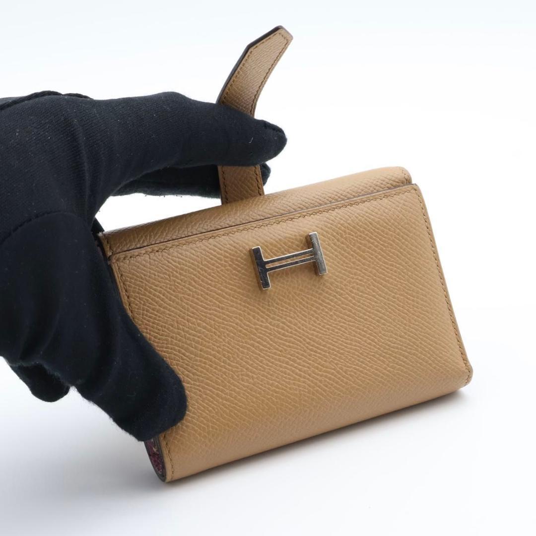 Hermes Bearn Combination Trifold Wallet Veau Epsom — view 2