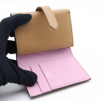 Hermes Bearn Combination Trifold Wallet Veau Epsom — view 3