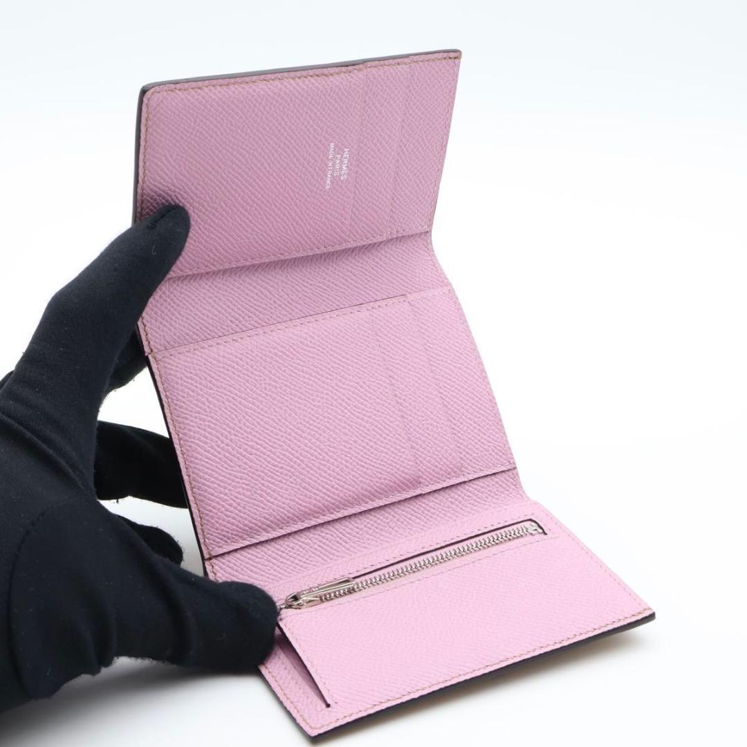 Hermes Bearn Combination Trifold Wallet Veau Epsom — view 4