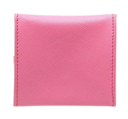 Prada Saffiano Leather Square Coin Case Coin Purse