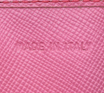 Prada Saffiano Leather Square Coin Case Coin Purse