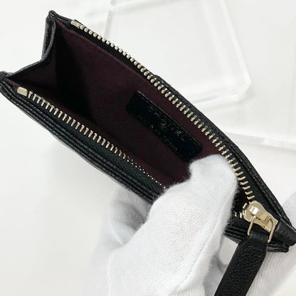Chanel Caviar Leather CC Logo Coin Case — view 7