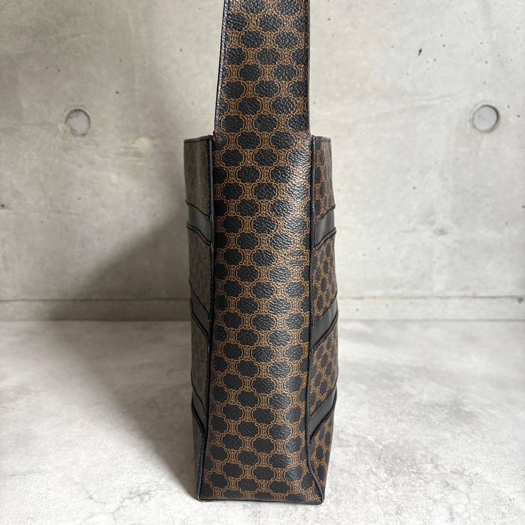 Celine Black Magatum Shoulder Bag Logo — view 6