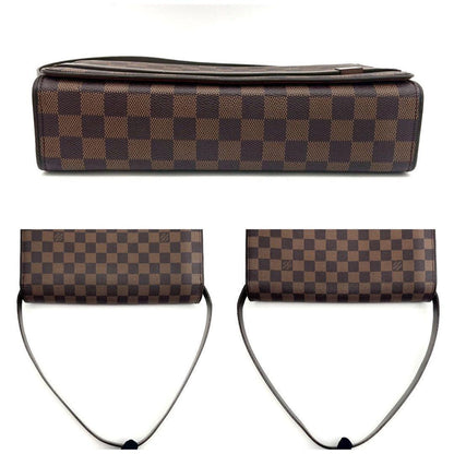 Louis Vuitton Damier Ebene Tribeca Long Shoulder — view 8