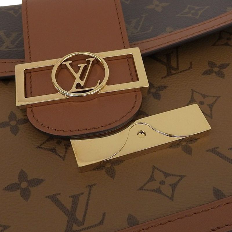 Louis Vuitton Monogram Reverse Dauphine PM Shoulder Bag