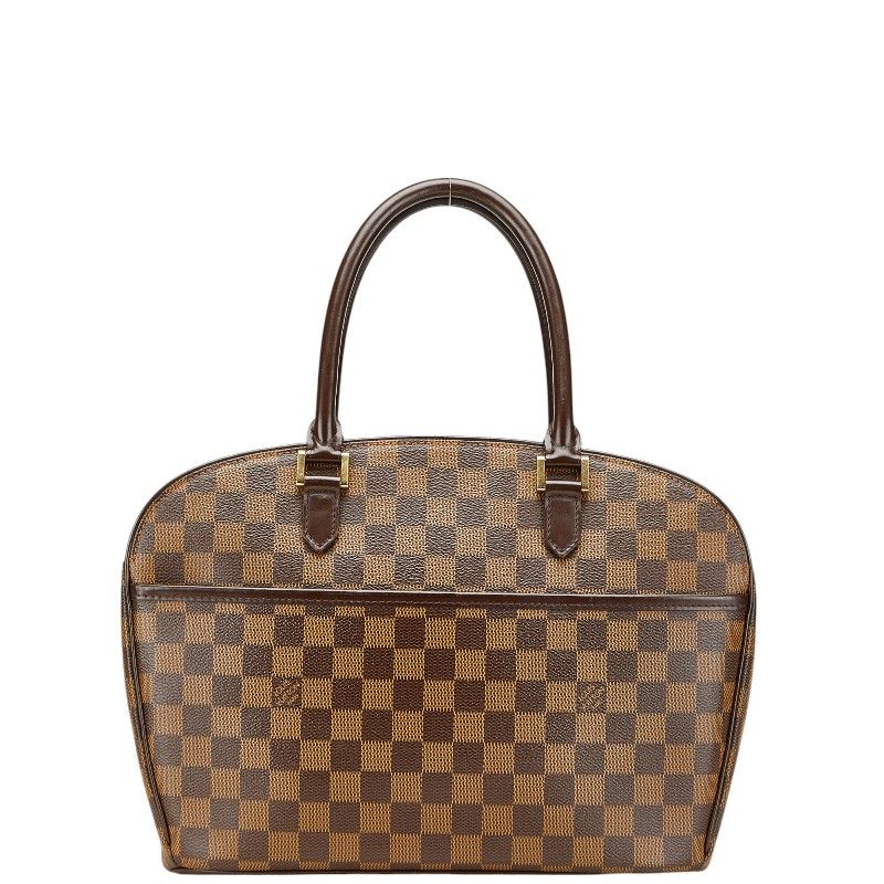 Louis Vuitton Damier Sarria Orizontal N51282 Brown PVC Leather Women Louis