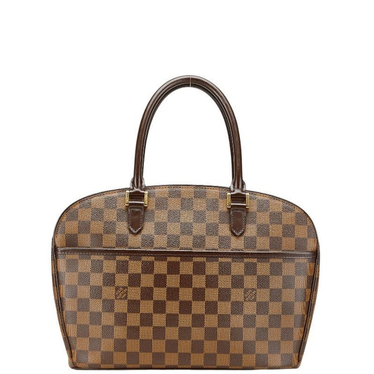 Louis Vuitton Damier Sarria Orizontal N51282 Brown PVC Leather Women Louis