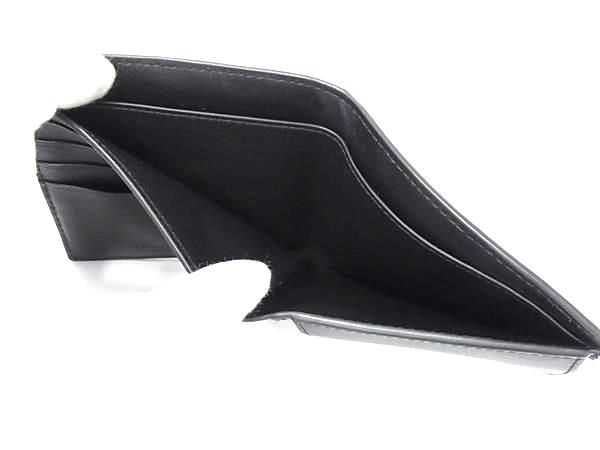 Bottega Veneta Intrecciato Leather Bifold Wallet Coin Purse Black