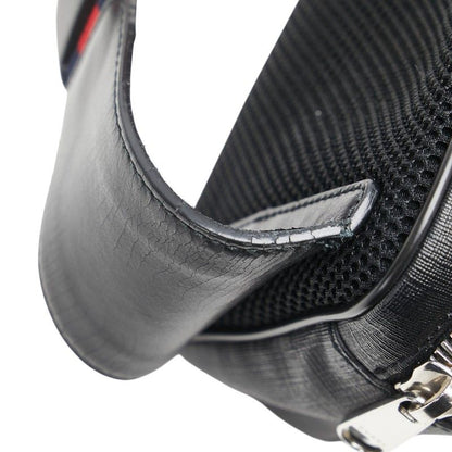 Gucci GG Supreme Sherry Line Body Bag Belt Bag Waist Bag 474293 Black Multicolor