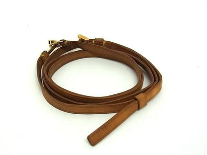 Louis Vuitton Leather Shoulder Strap For Bag Shoulder Crossbody Women Brown
