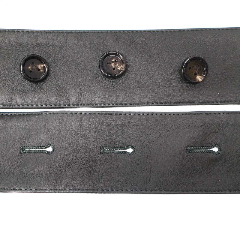 Bottega Veneta 22aw Lambskin Fur Vest Scarf 717711 V27w0 Green