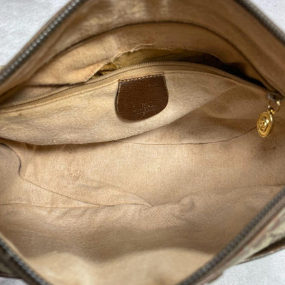 Gucci GG Sherry Line Shoulder Bag Brown Leather — view 5