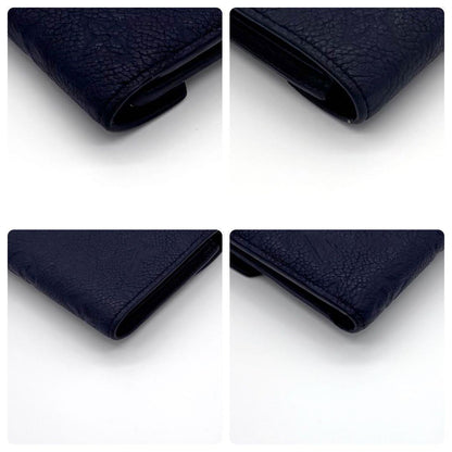 Louis Vuitton Monogram Empreinte Portefeuille Victorine Navy Wallet — view 8