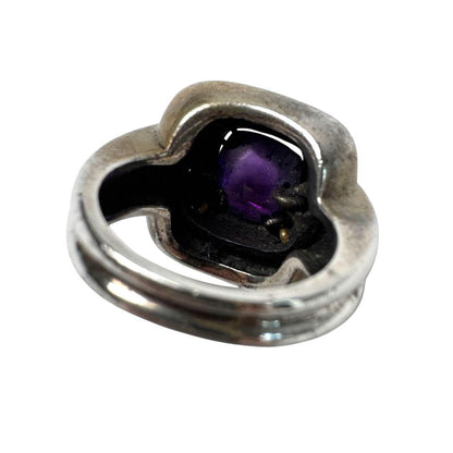 Tiffany & Co Amethyst Square Ring 750 Vintage — view 5