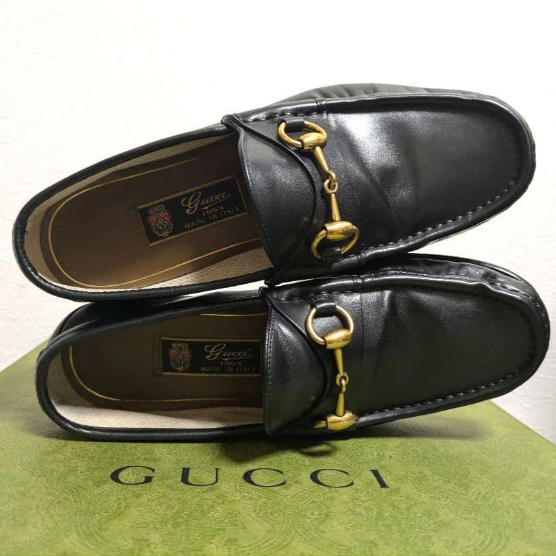 Size Gucci 1953 Horsebit Loafers Black 5