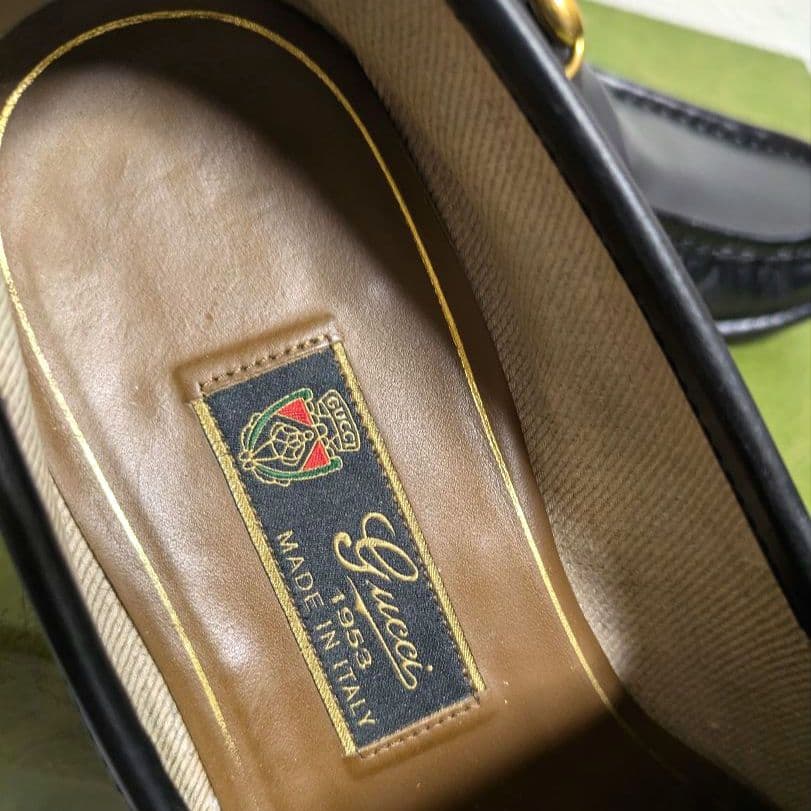 Size Gucci 1953 Horsebit Loafers Black 5