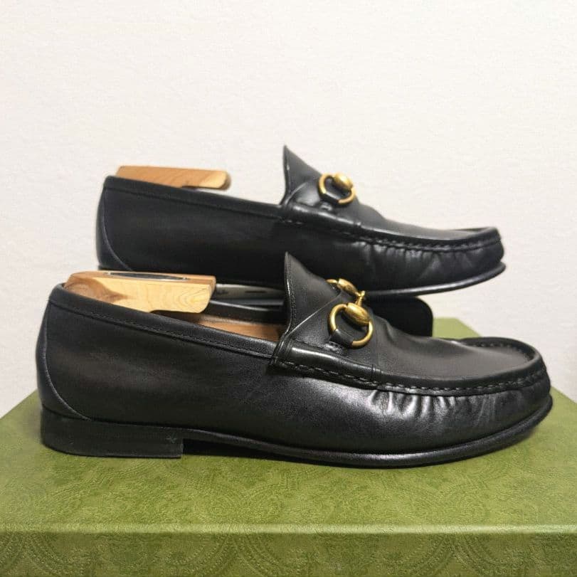 Size Gucci 1953 Horsebit Loafers Black 5
