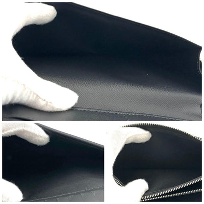Louis Vuitton Taiga Zippy Wallet Vertical Black — view 5