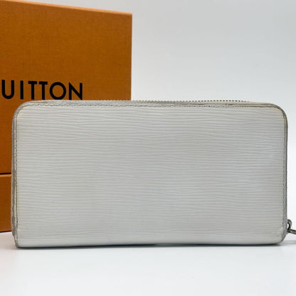 Louis Vuitton Zippy Wallet Epi White Leather Zip Around — view 3
