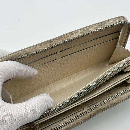Louis Vuitton Zippy Wallet Epi White Leather Zip Around — view 9