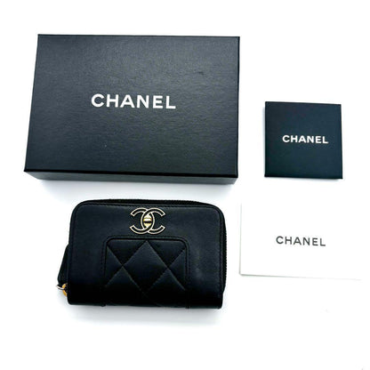 Chanel Wallet Mademoiselle Round Zip Coin Purse — view 2