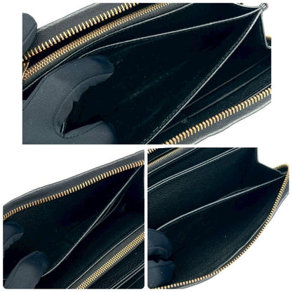 Louis Vuitton Zippy Wallet Monogram Empreinte Black — view 5