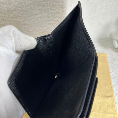 Louis Vuitton Epi Portefeuille Elise W Hook Folding Wallet