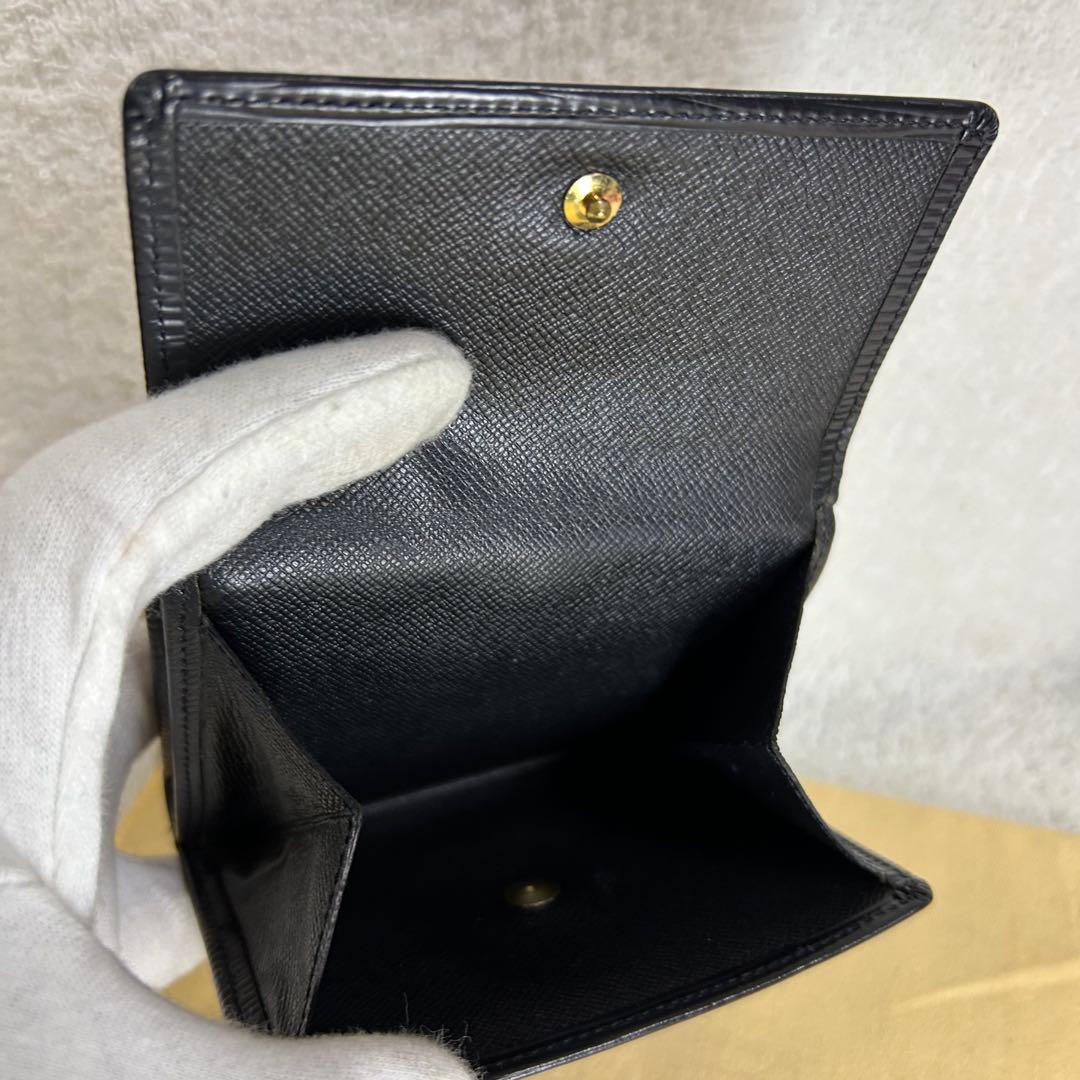 Louis Vuitton Epi Portefeuille Elise W Hook Folding Wallet