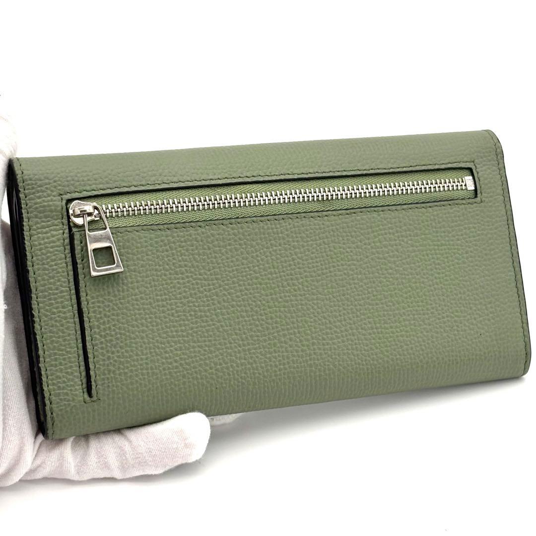 Loewe Wallet Anagram Continental Green — view 2