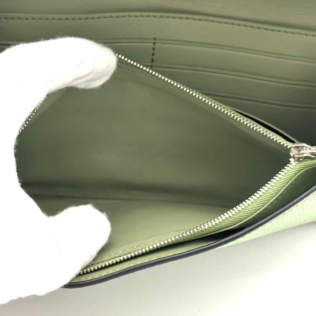 Loewe Wallet Anagram Continental Green — view 5