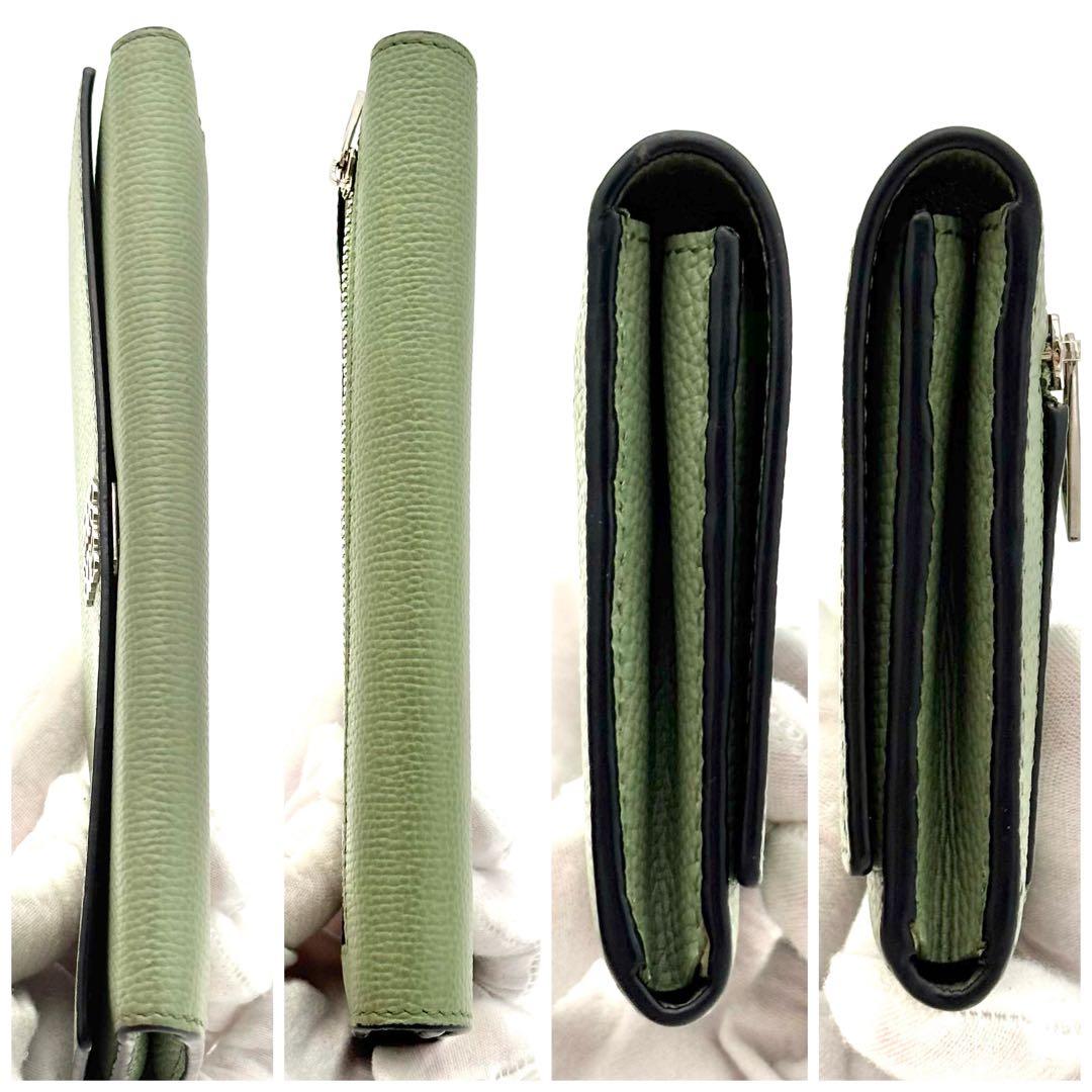 Loewe Wallet Anagram Continental Green — view 8