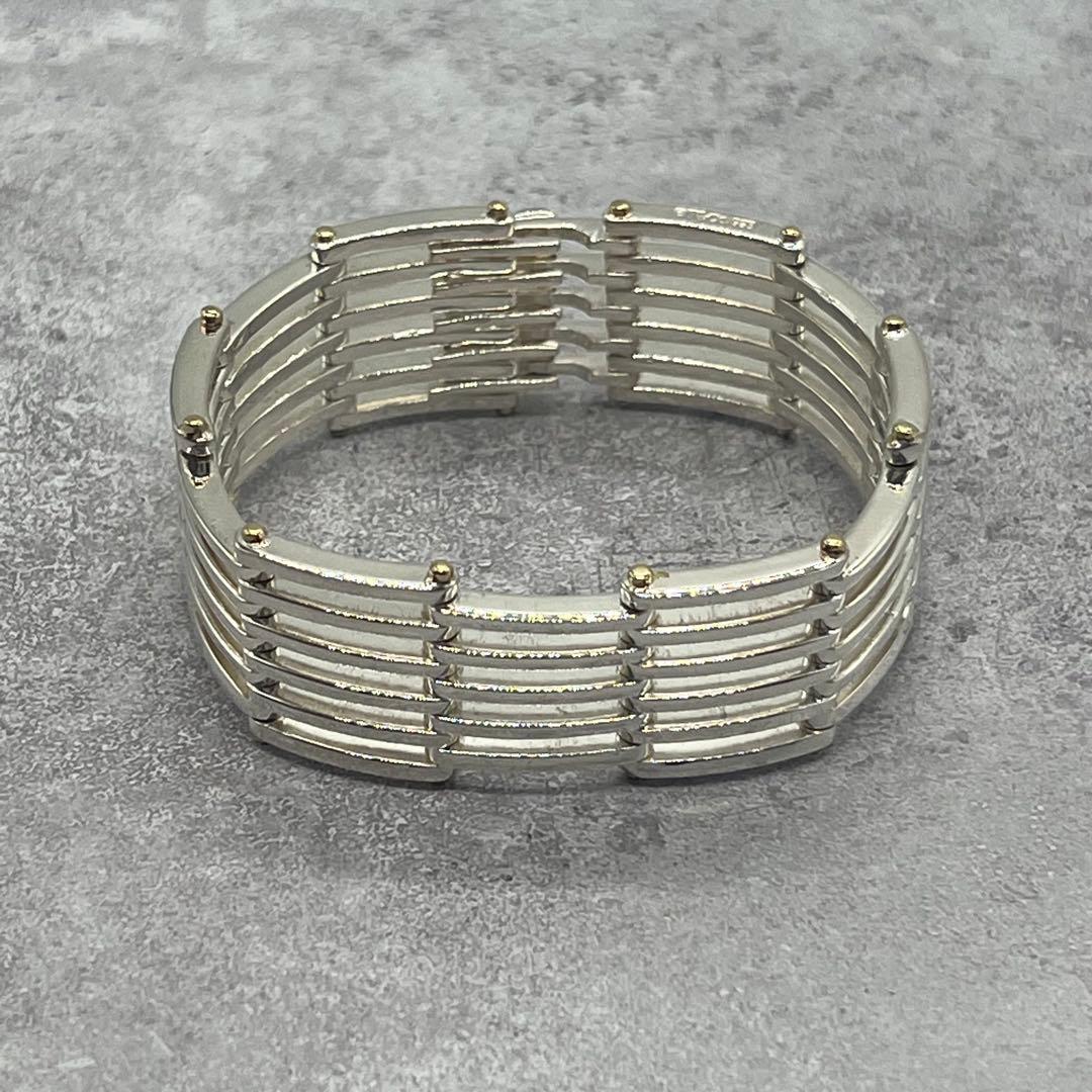 Tiffany & Co Gatelink Wide Bracelet Combination