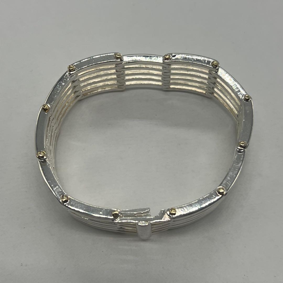 Tiffany & Co Gatelink Wide Bracelet Combination — view 4