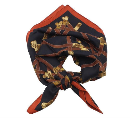 Hermes Carre 70 Tres Kelly Silk Scarf — view 3