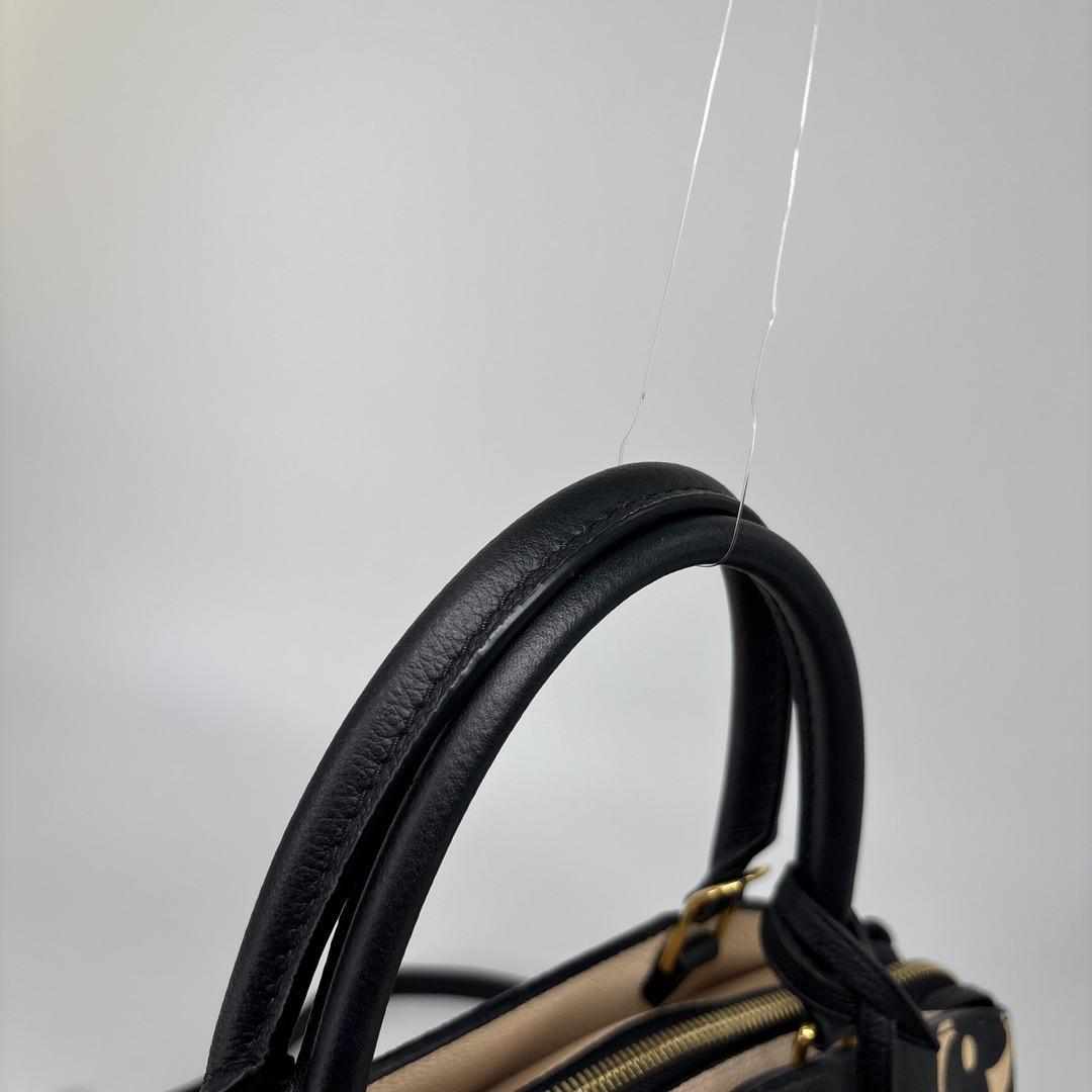 Louis Vuitton Monogram Empreinte Grand Palais MM Handbag Black — view 6
